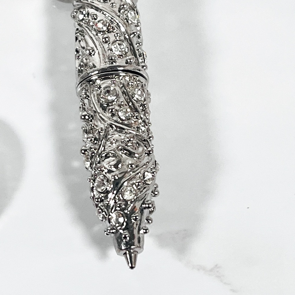 Joy Mangano Silver Bag Charm Keychain Accessory - Picture 9 of 11